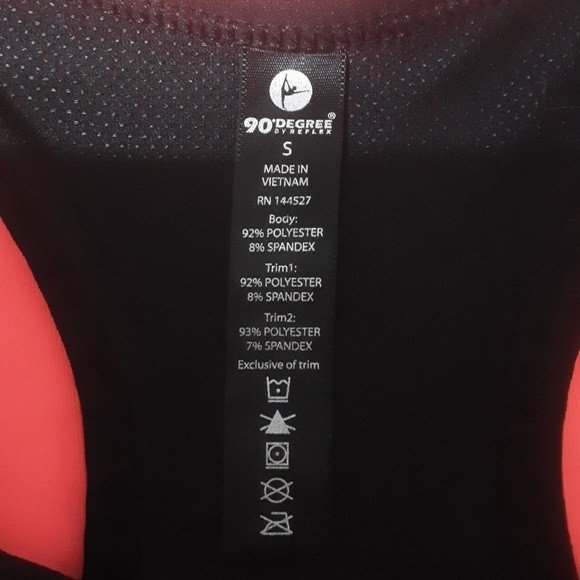 90 Degree by Reflex Cutout Racerback Active Tank Top Athleisure Yoga Gymwear S - Picture 6 of 6